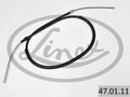 LINEX 47.01.11 Cable, service brake VW