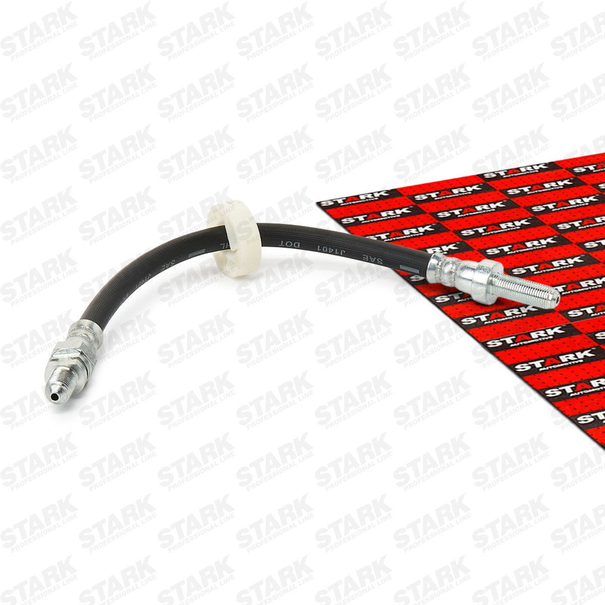 STARK SKBH-0820294 Brake hose for FORD ESCORT, ORION Rear Axle, 253 mm, M10x1