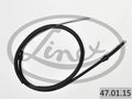 LINEX 47.01.15 Cable, service brake for VW GOLF, JETTA