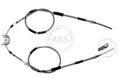A.B.S. K10615 Handbrake cable for FORD ESCORT, ORION
