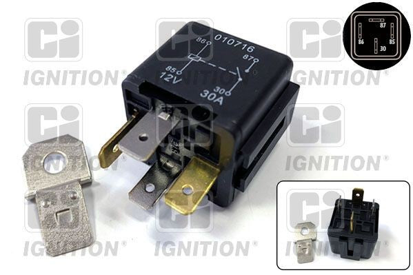 QUINTON HAZELL XRL101 Fuel pump relay VW