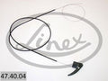 LINEX 47.40.04 Bonnet cable for VW GOLF