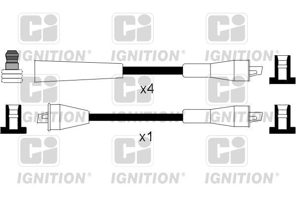 QUINTON HAZELL XC394 Ignition lead set